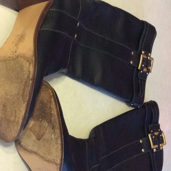 Chloe black leather boots - Picture 2 of 4